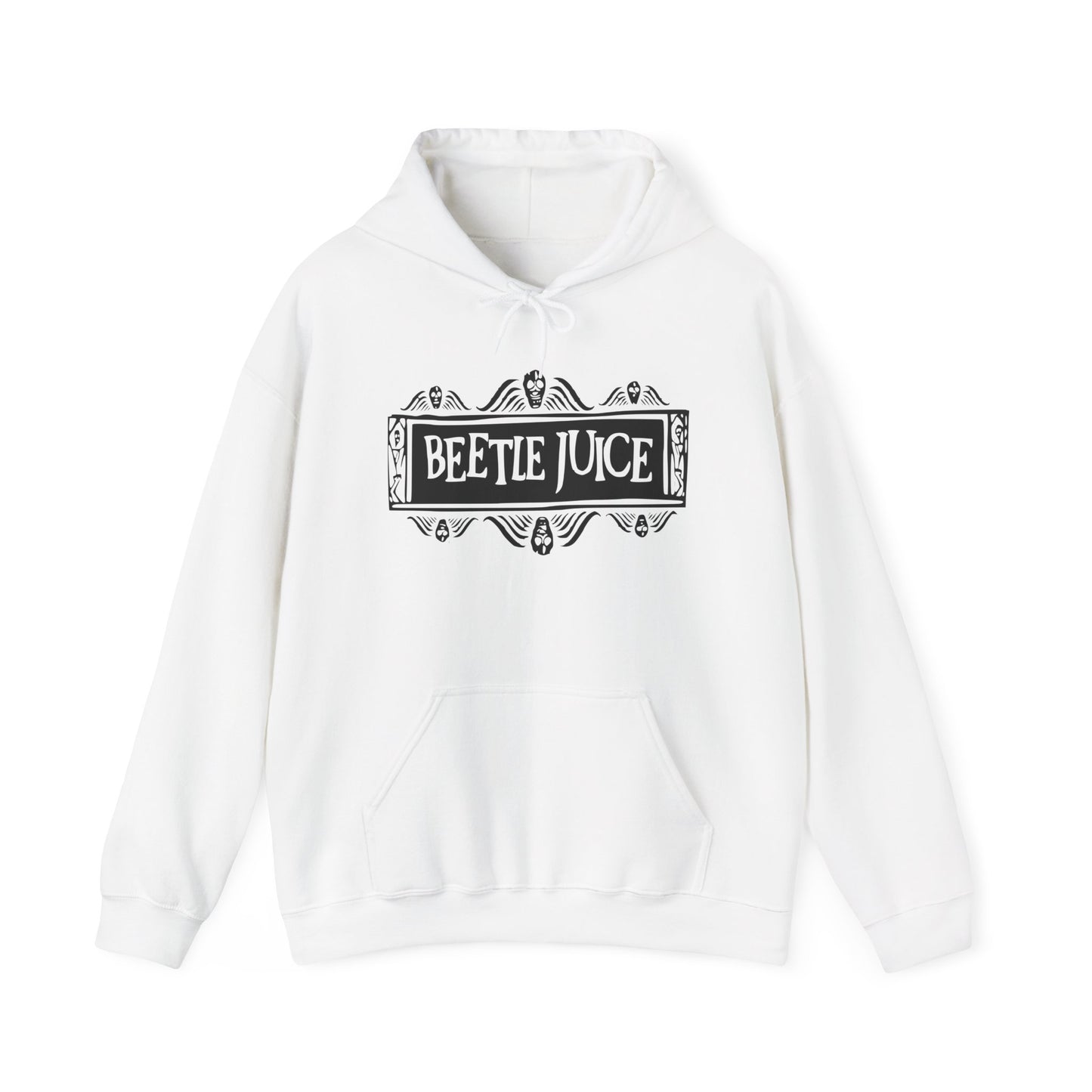 BeetleJuice (2) Heavy Blend™ Hooded Sweatshirt