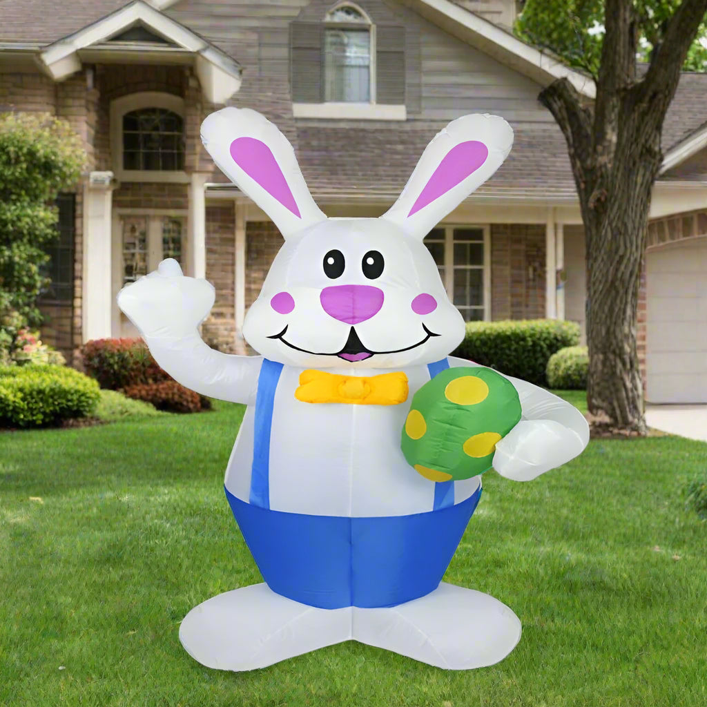 Inflatable Easter Bunny With LED Light