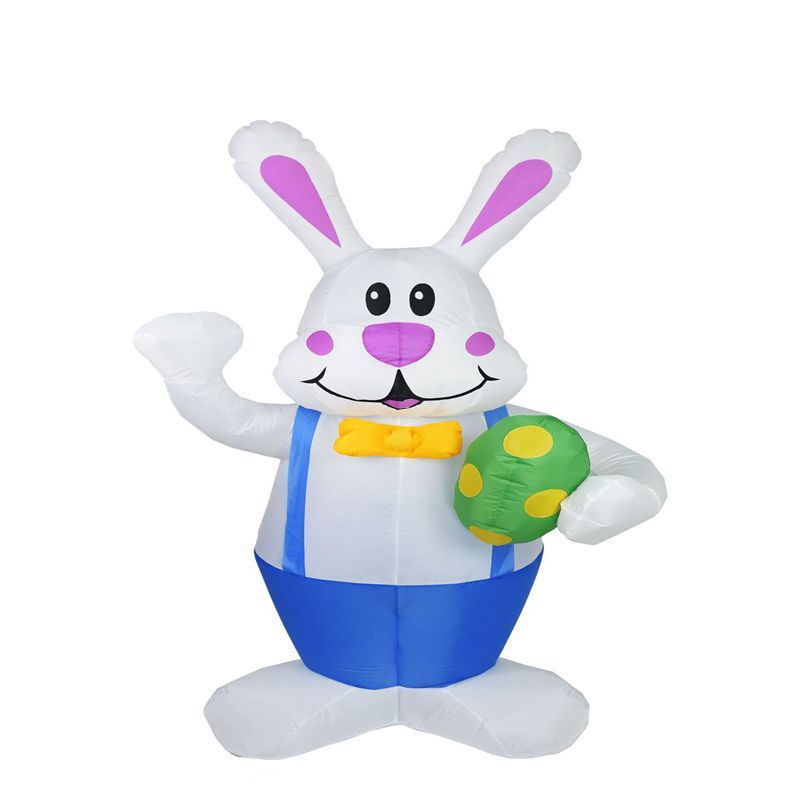 Inflatable Easter Bunny With LED Light