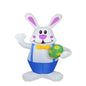 Inflatable Easter Bunny With LED Light