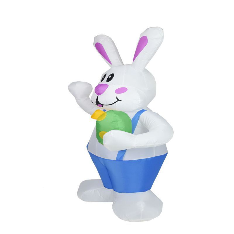 Inflatable Easter Bunny With LED Light