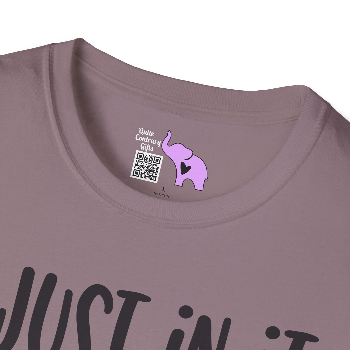 Just In It For The Parking (Wheelchair User) Adult T-shirt