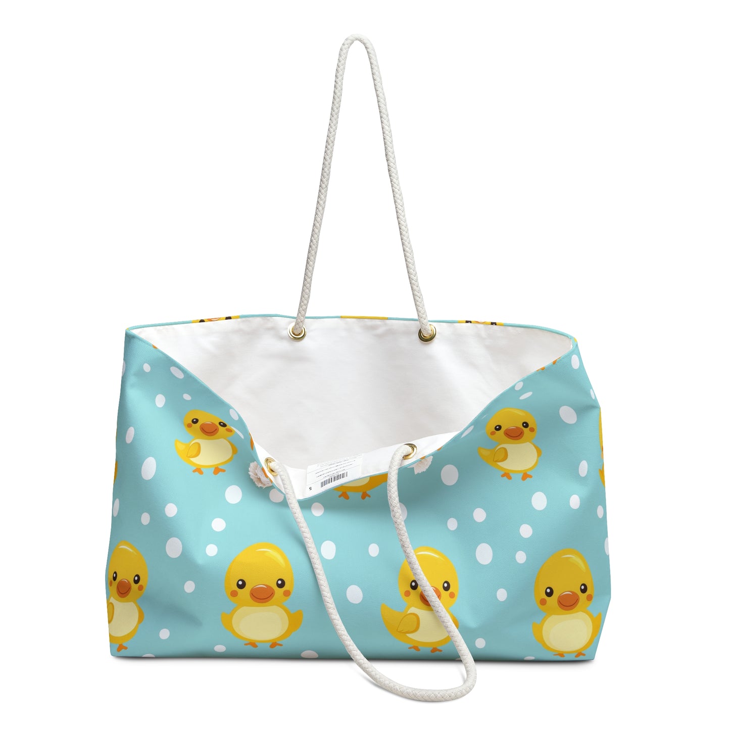 Ducky Dot Parade Weekender Bag