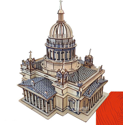 Beautiful Architecture 3D Model Puzzles