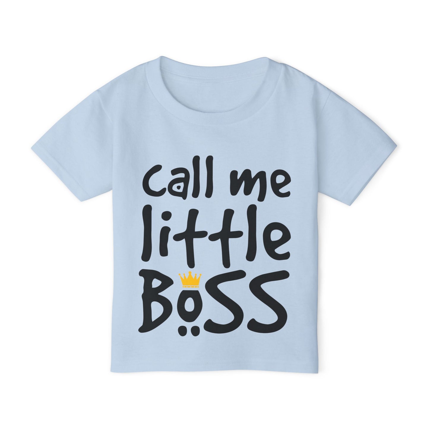 Call Me Little Boss Heavy Cotton™ Toddler T-shirt