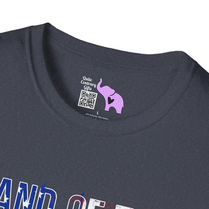 Land of the Free Home of the Brave Adult T-Shirt