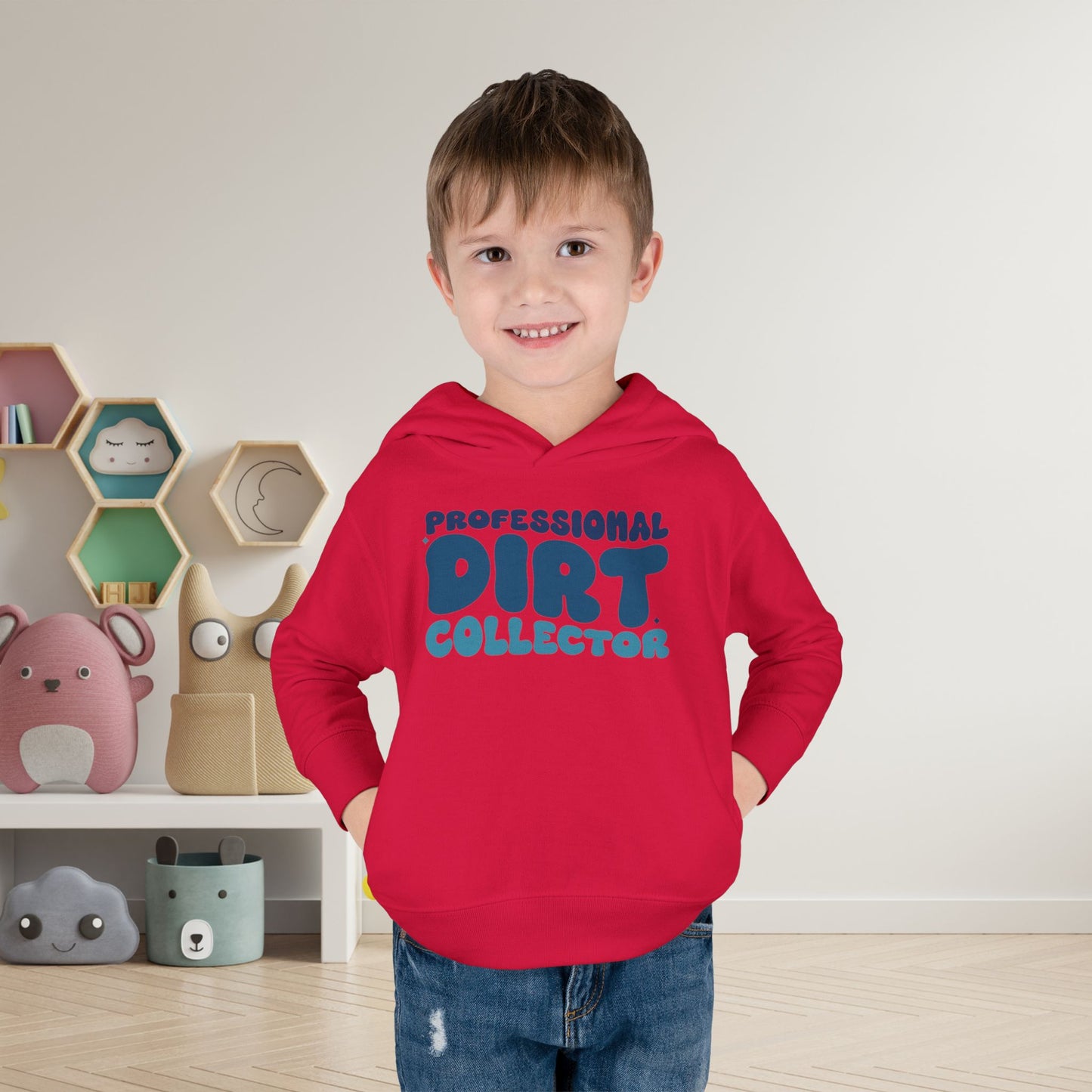Professional Dirt Collector Toddler Hoodie