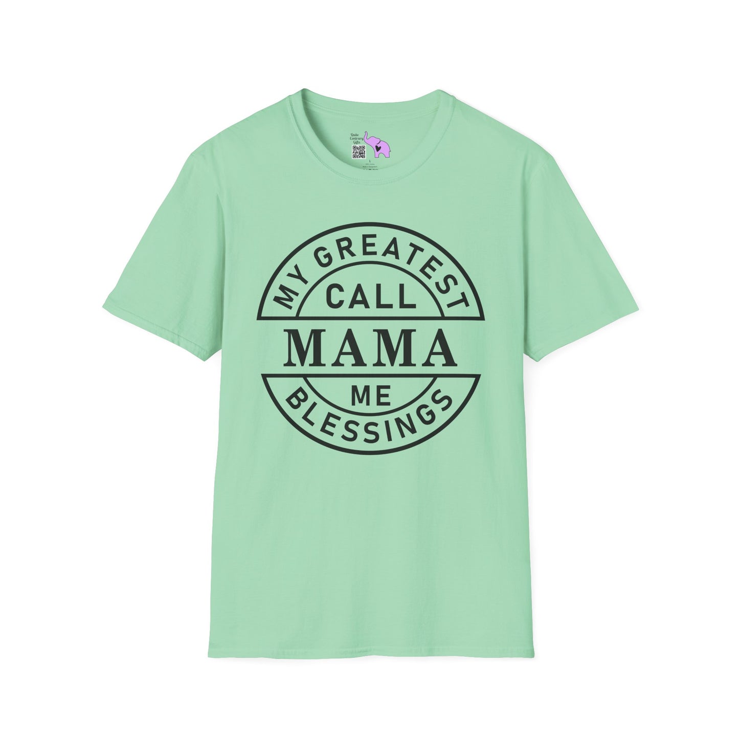 My Greatest Blessings Call Me Mama Adult T-shirt