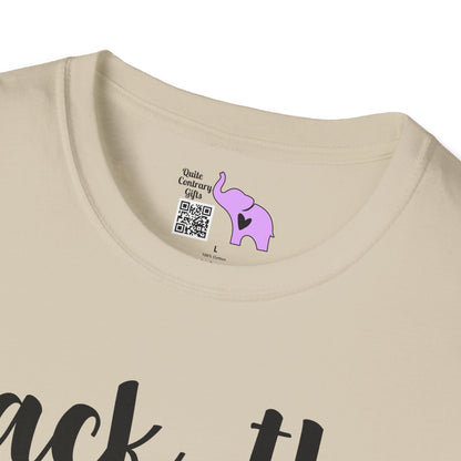 Back The Blue (Badge) Adult T-shirt