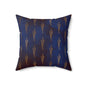 Midnight Sage Bloom Throw Pillow