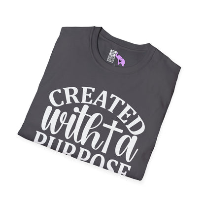Created With A Purpose (3) Adult T-shirt