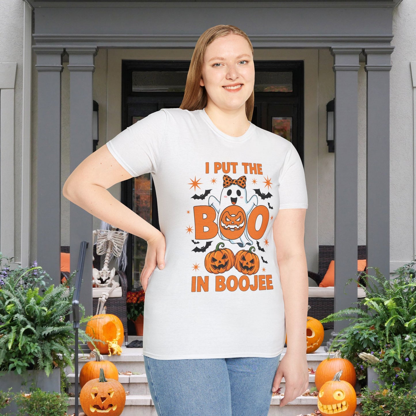 I Put the Boo in Boojee Adult T-shirt