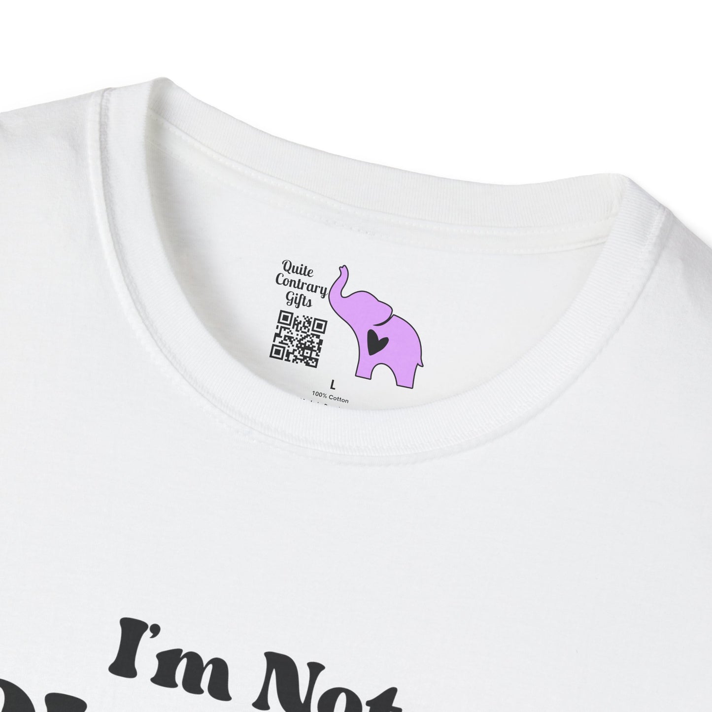 I'm Not Clumsy Adult T-shirt