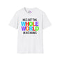 He's Got The Whole World In His Hands Adult T-shirt