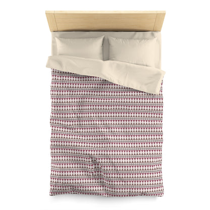 Rosewood Cairn Stripes Microfiber Duvet Cover