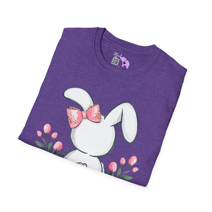 Happy Easter (Bunny Tail) Adult T-shirt