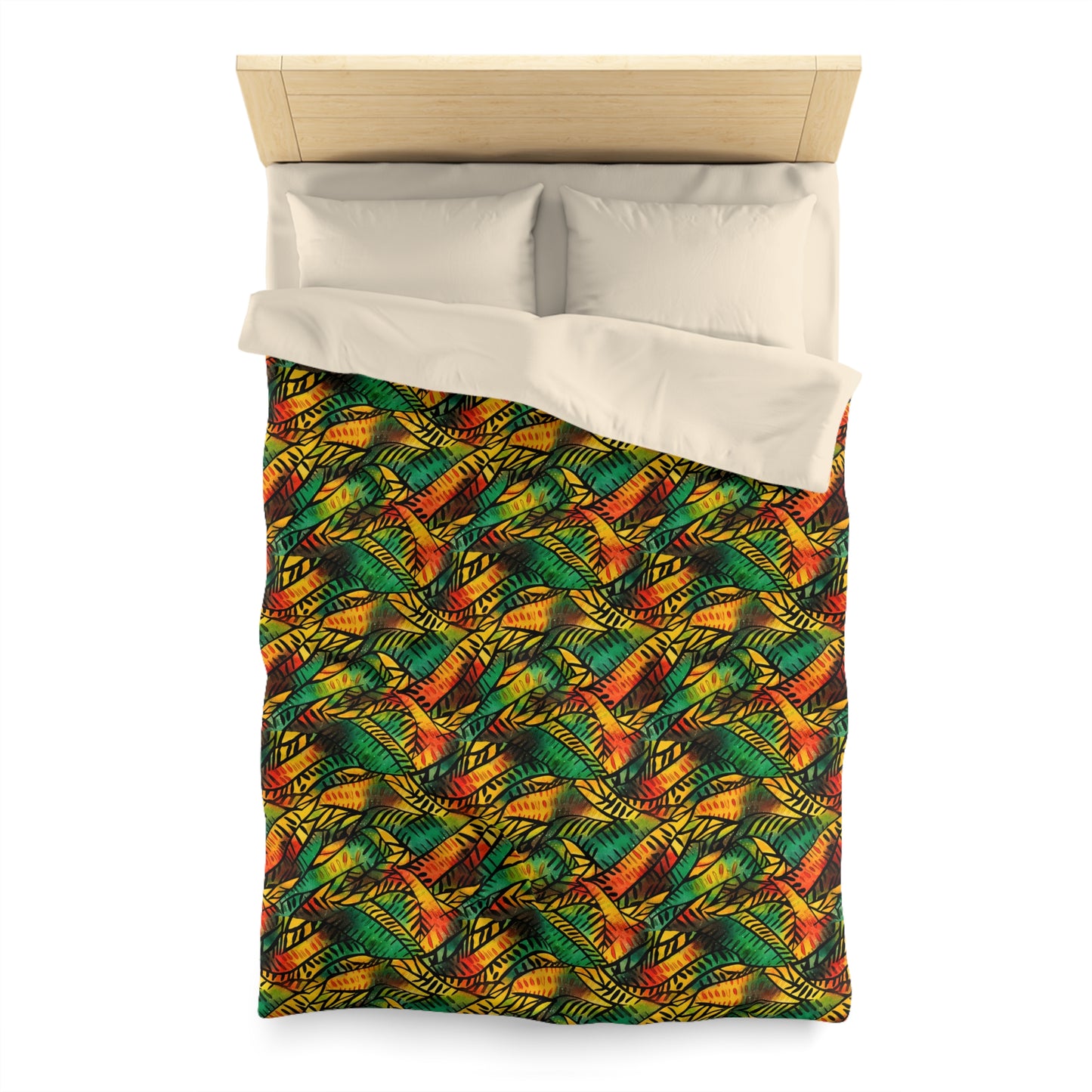 Kuumba Spark Microfiber Duvet Cover