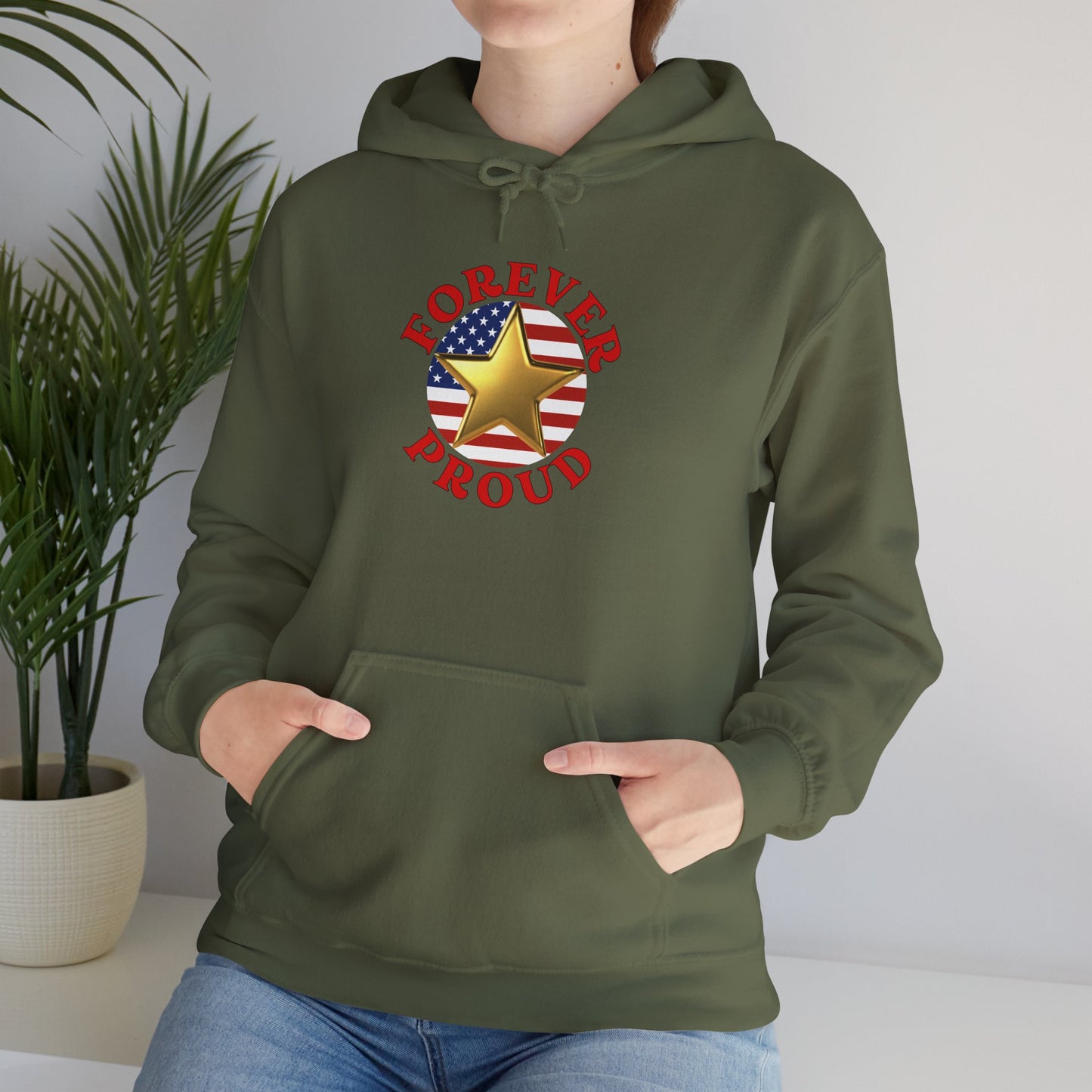 Gold Star Mom Heavy Blend™ Hooded Sweatshirt