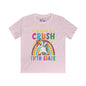 I'm Ready To Crush 5th Grade Unicorn Youth Softstyle Tee