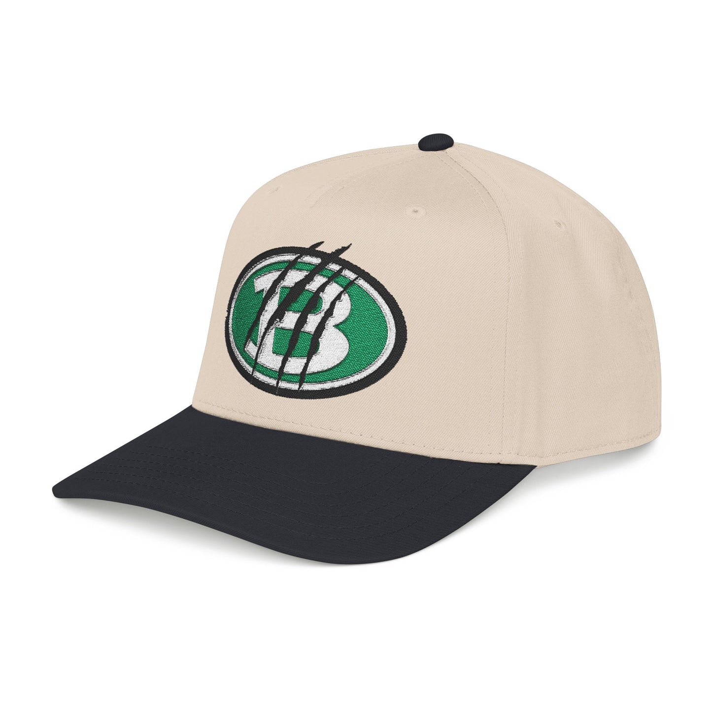 Brenham ISD Logo w/Claw Marks Mid Profile Baseball Cap