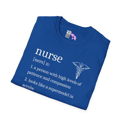 Nurse Definition Adult T-shirt