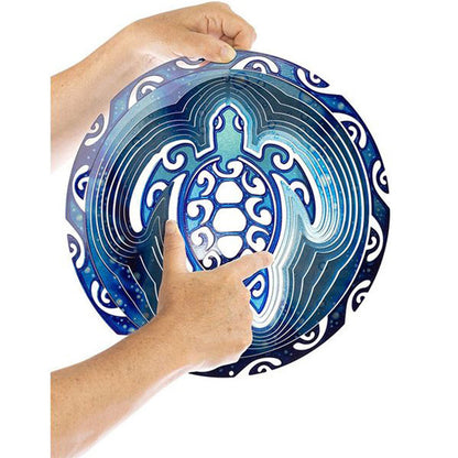 Sea Turtle 3D Wind Spinner