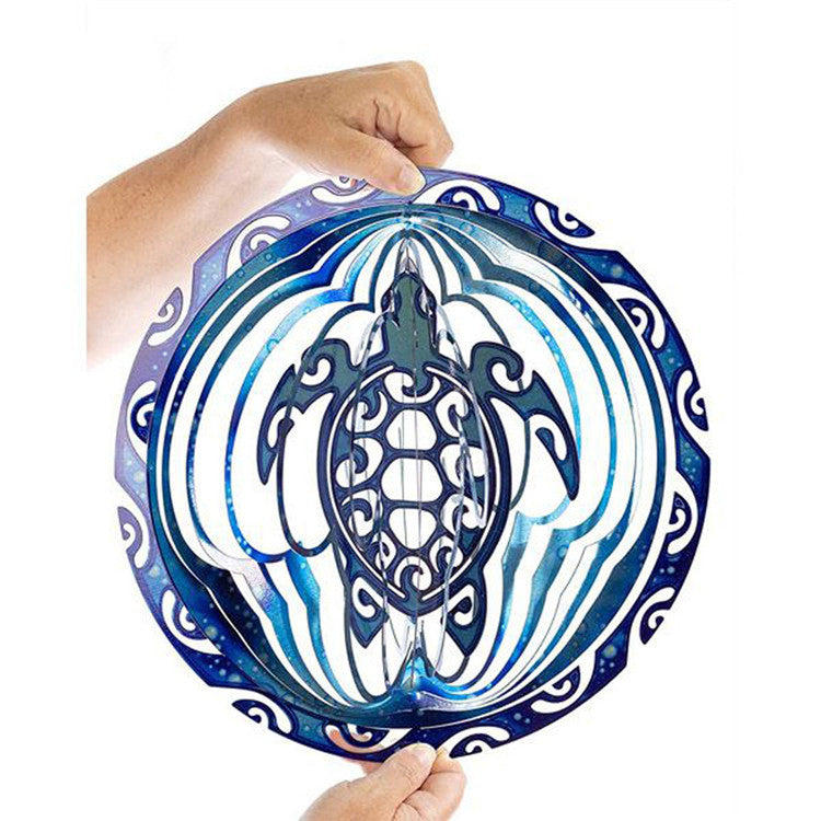 Sea Turtle 3D Wind Spinner