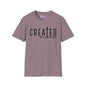 Created With A Purpose (with Cross) Adult T-shirt