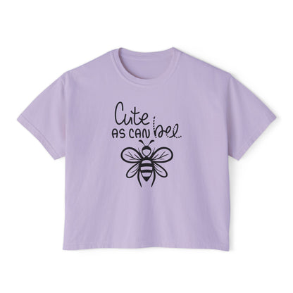 Cute As A Bee Women's Boxy Tee