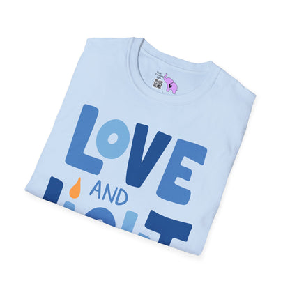 Hanukkah Love & Light 2 Adult T-shirt