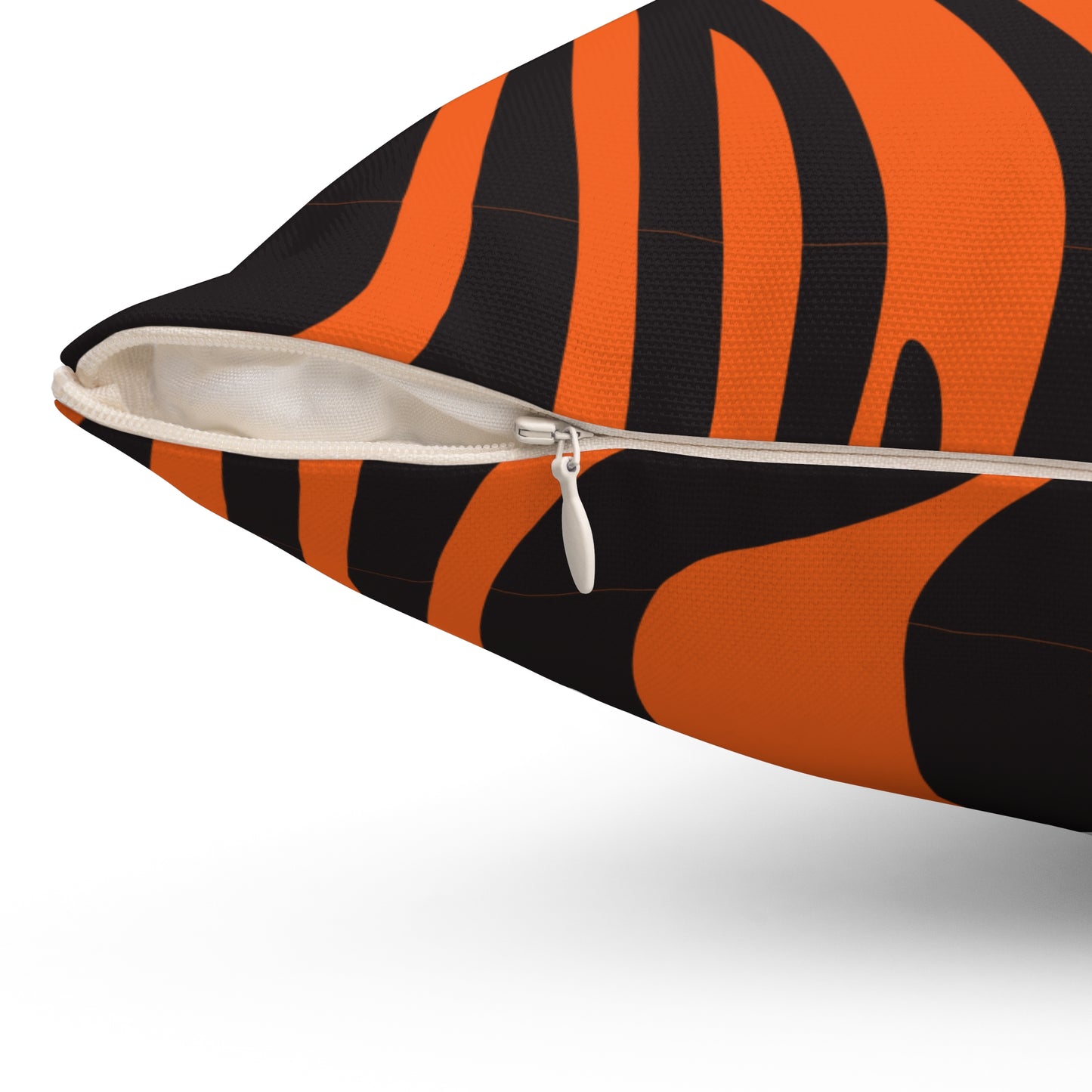 Tiger Stripes Throw Pillow