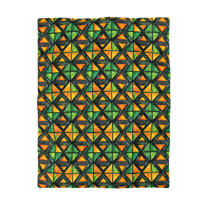 Living Tapestry Microfiber Duvet Cover