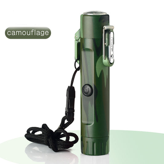 Rechargeable Lighter Compass Travel Companion