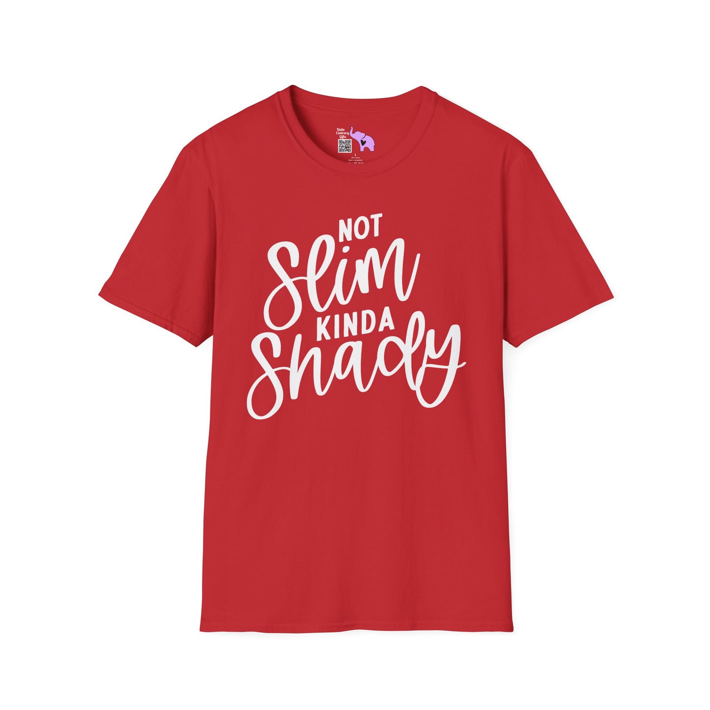 Not Slim Kinda Shady Adult T-shirt
