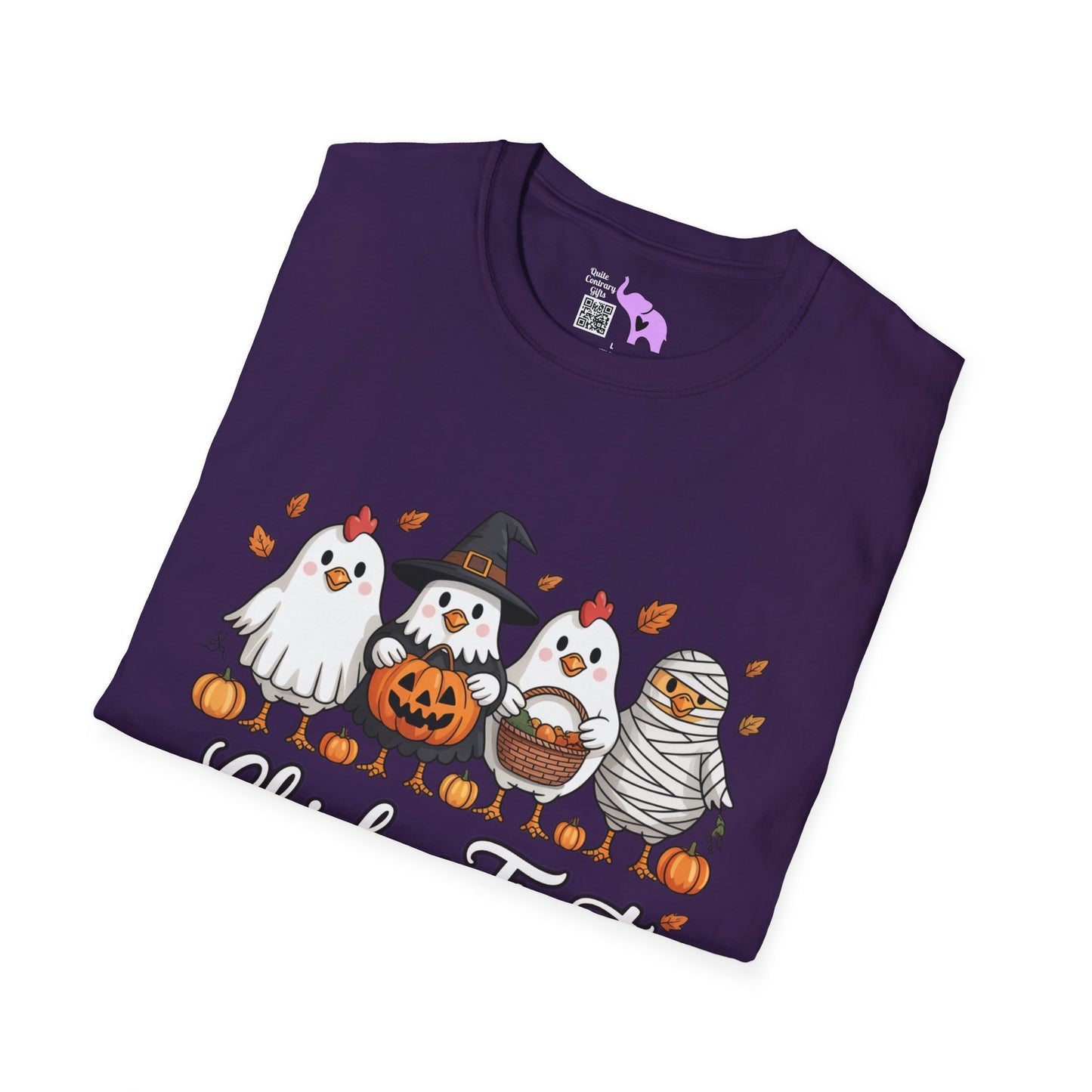 Chick or Treat Adult T-shirt