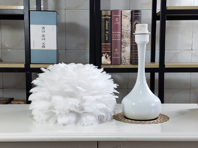 Luxury Feather Touch Lamp