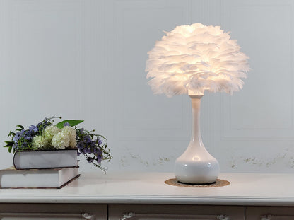 Luxury Feather Touch Lamp