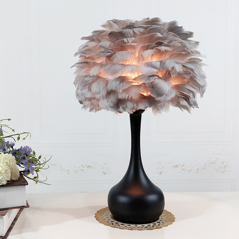 Luxury Feather Touch Lamp