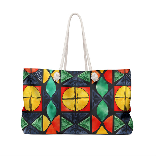 Candlelight Burst Weekender Bag