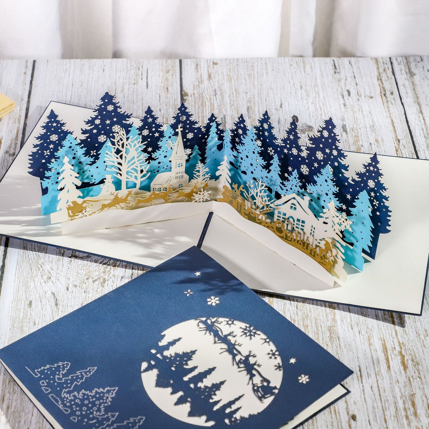 Winter Forest Pop-Up Card