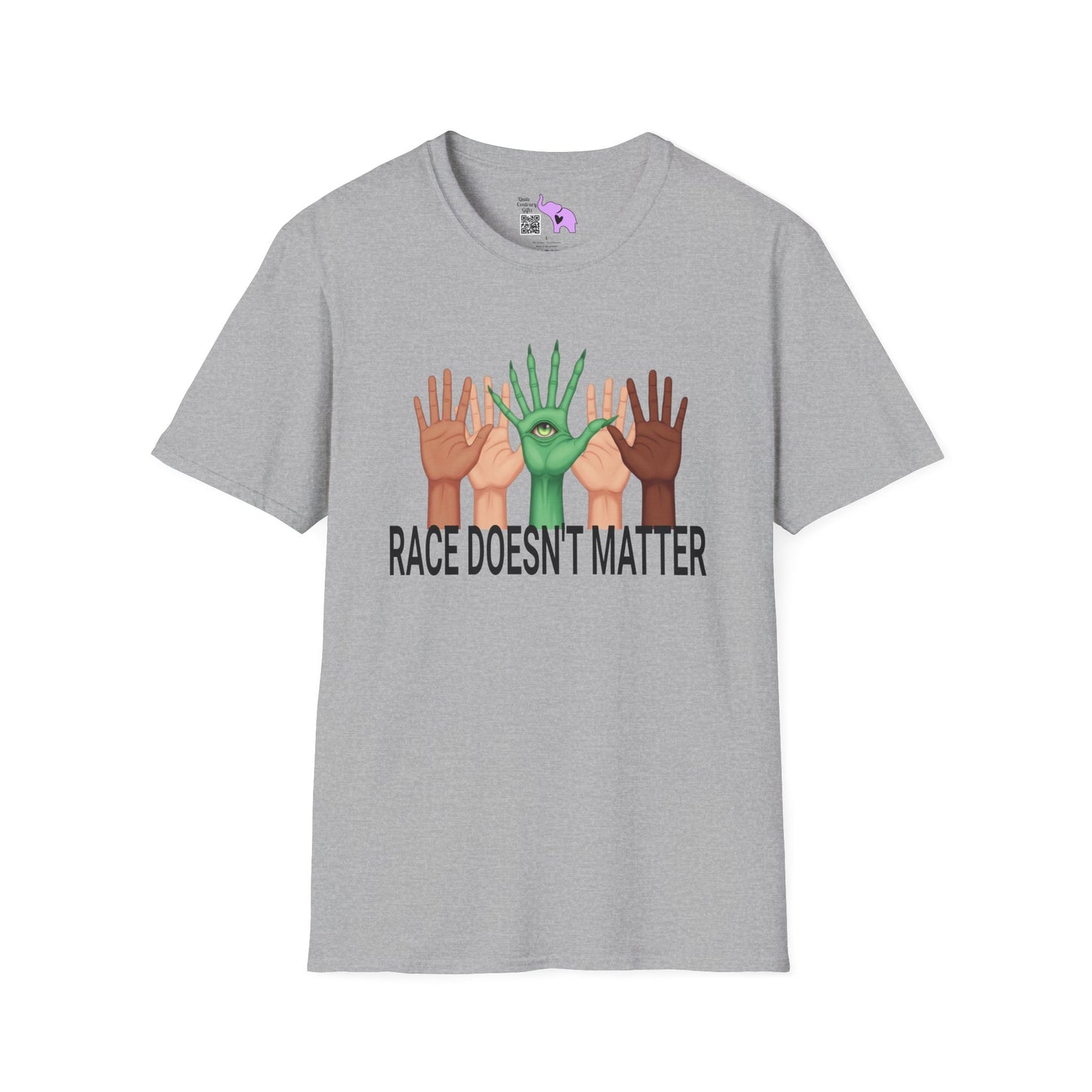 Race Doesn't Matter Adult T-shirt