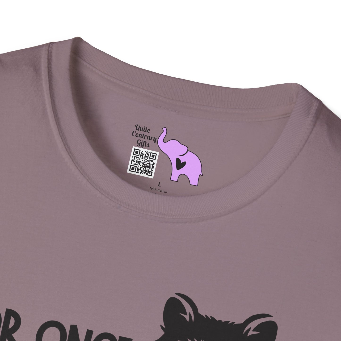 For Once I'd Like To Spiral Into Control Adult T-shirt