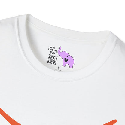 Goofy Grin Jack-O-Lantern Adult Unisex Tshirt