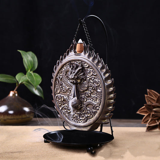 Hanging Dragon Wall Backflow Incense Burner