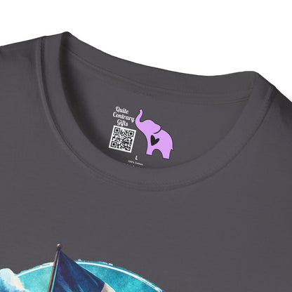 Texas Cowboy, Alamo, & Bluebonnets Adult T-shirt