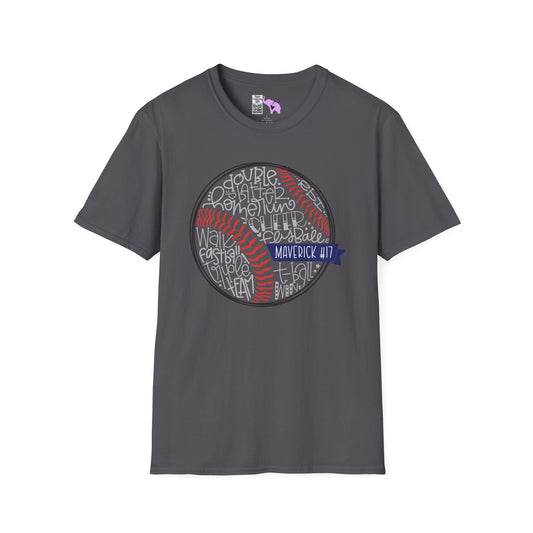 Personalized T-Ball Cheer Team Adult T-shirt