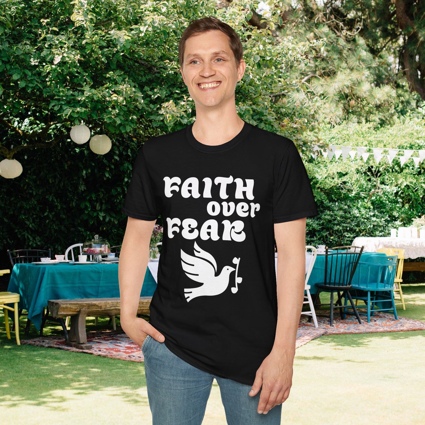 Faith over Fear Adult T-shirt