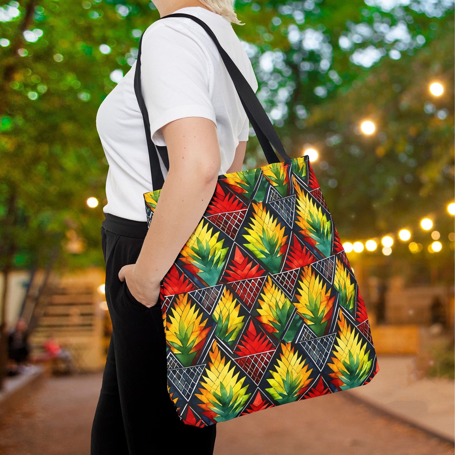 Heritage Harmony Canvas Tote Bag