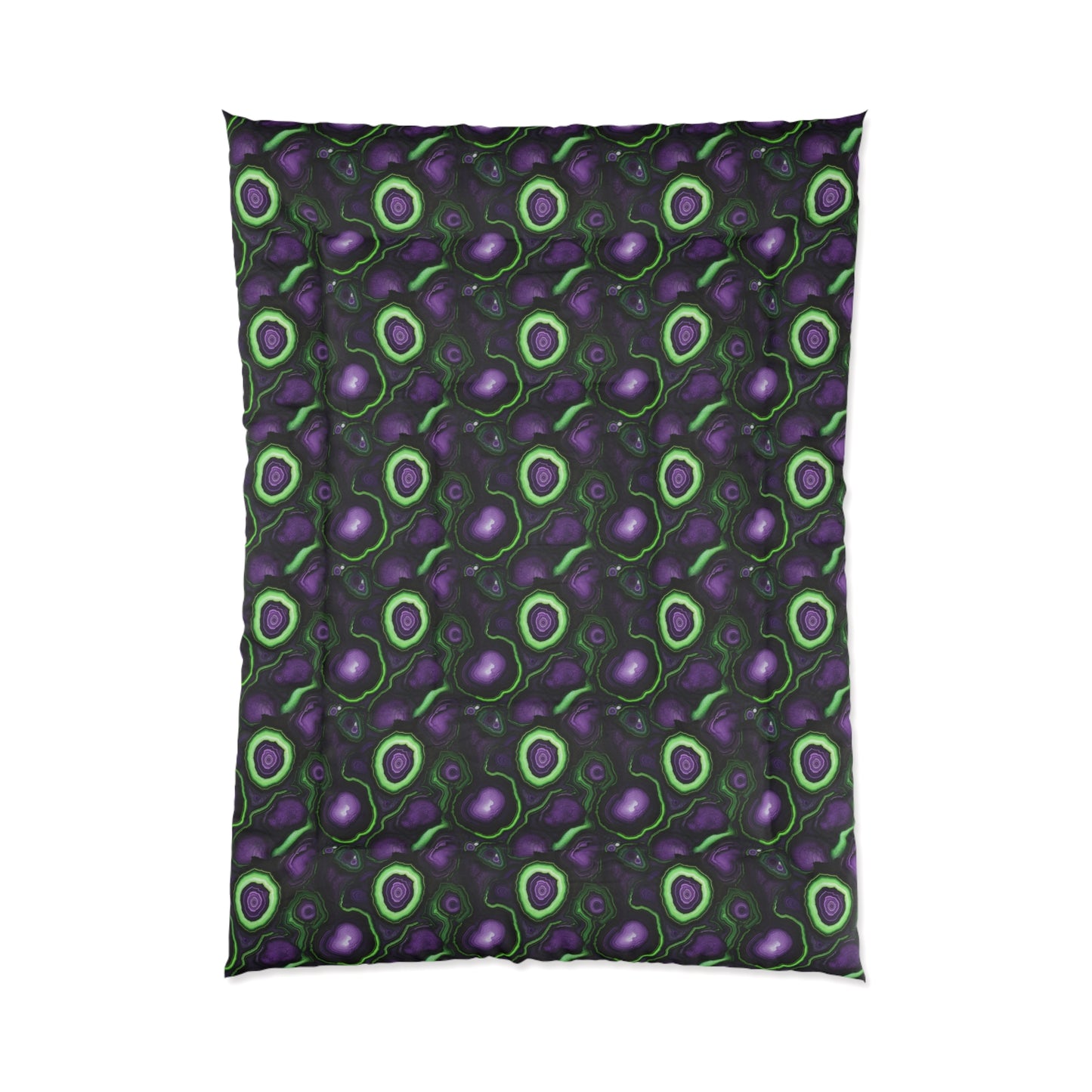 Amethyst & Lime Fracture Basic Bedding Set