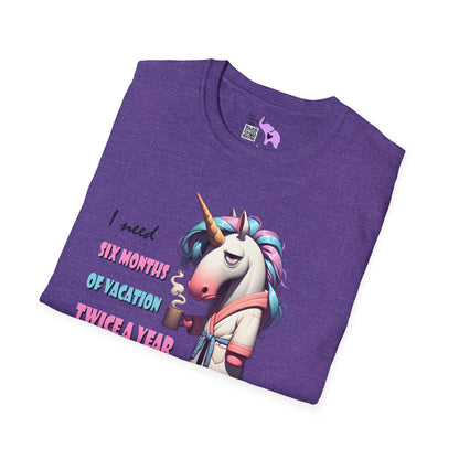 I Need 6 Months of Vacation Twice a Year Adult T-shirt